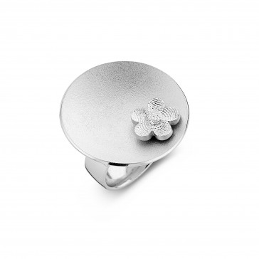 Sphere 6 flower argento 30mm