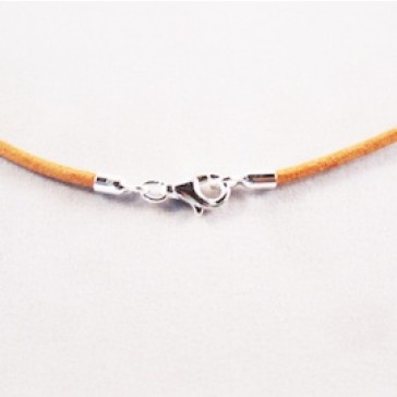 Cordoncino in cuoio 1,8mm naturale